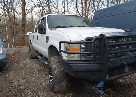 2008 Ford F-250 Lariat из США, поврежденный, VIN 1FTSW21R88EC68308
